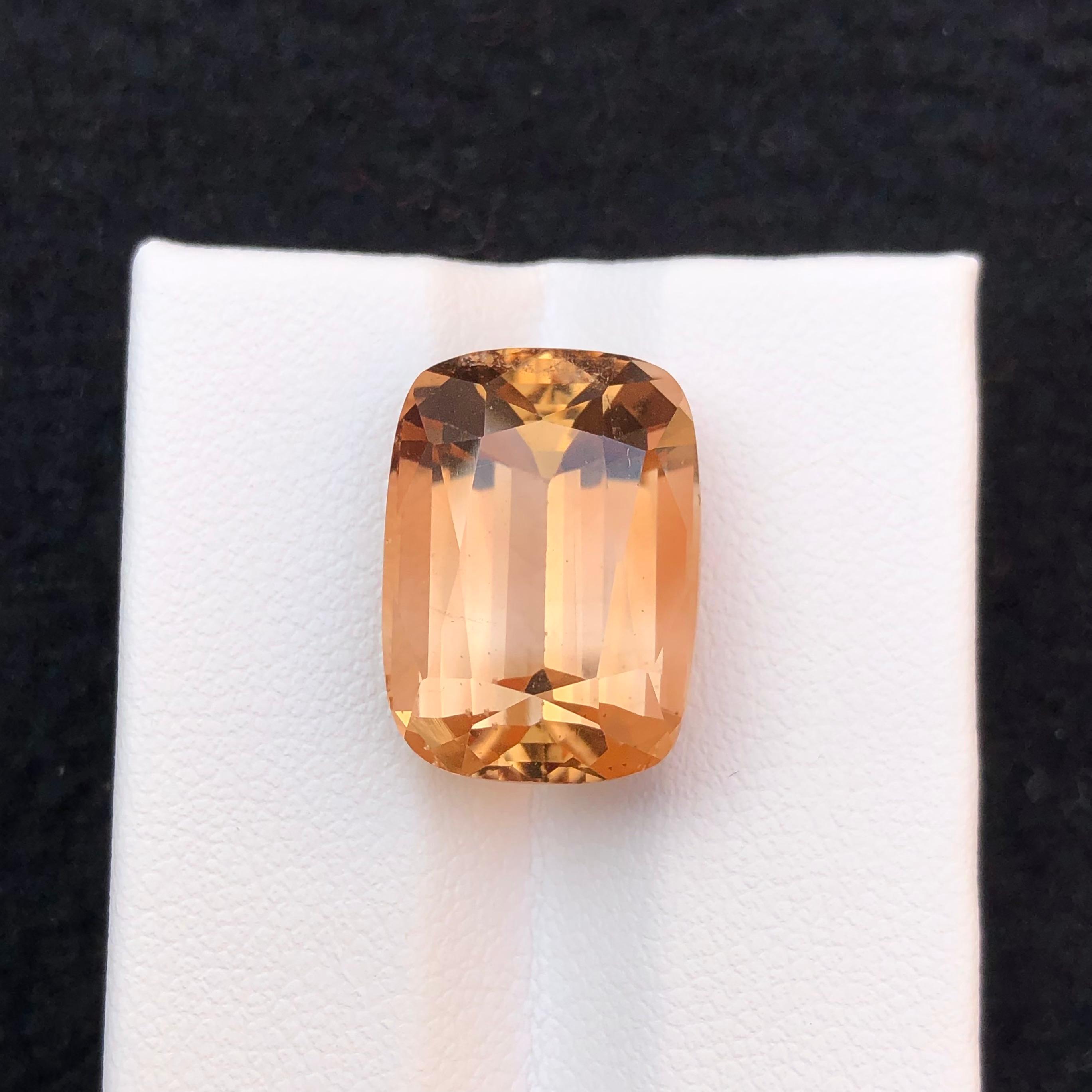 17.53 Carat Cushion Cut Topaz Gemstone, Pakistan