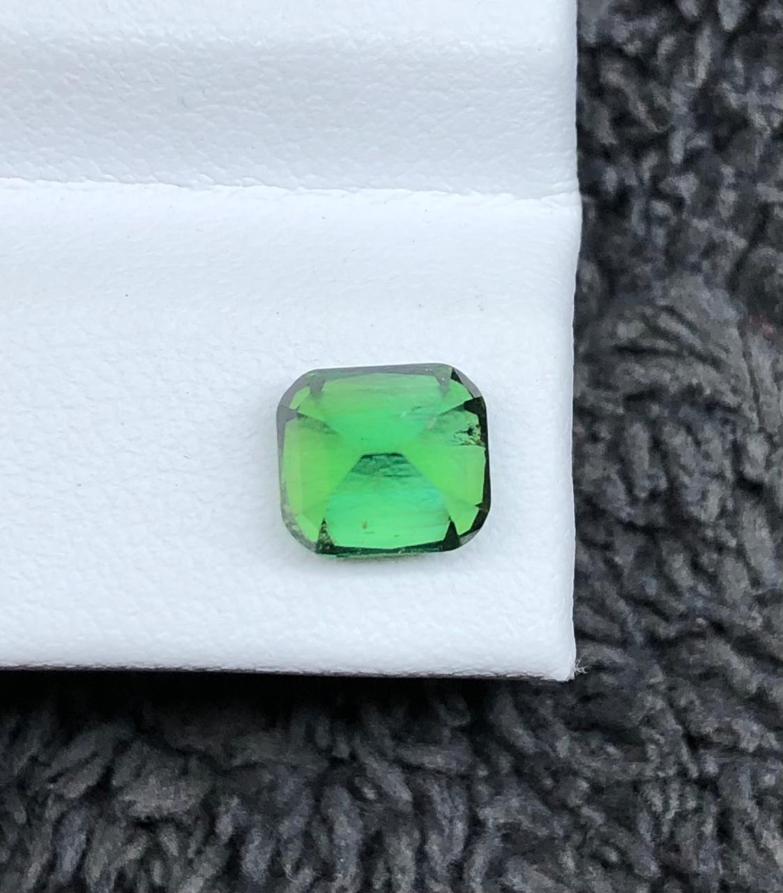 1.91 Carats Mint Green Tourmaline Loose Gemstone from Afghanistan — view 1